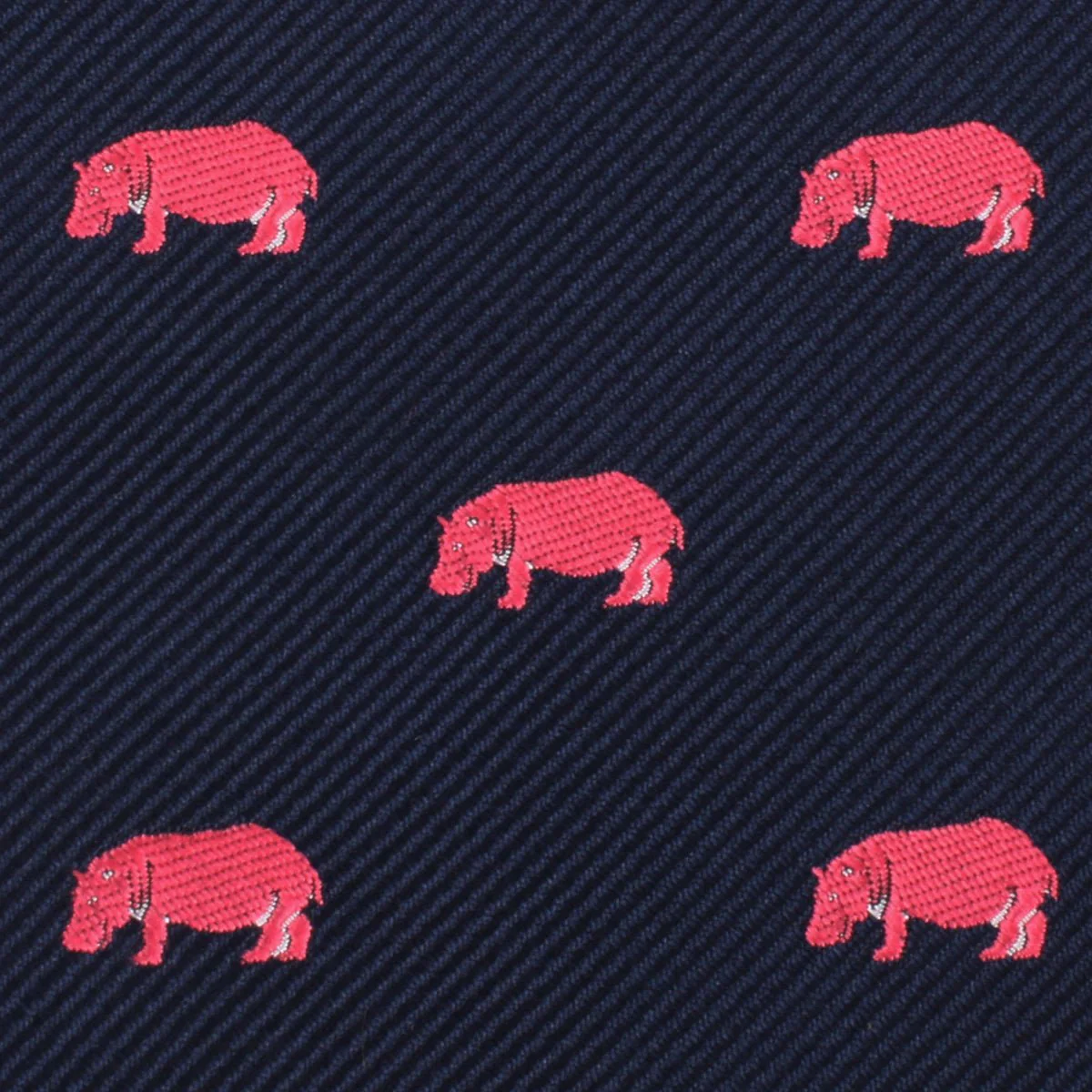 Pink Hippo Kids Bow Tie - Image 2