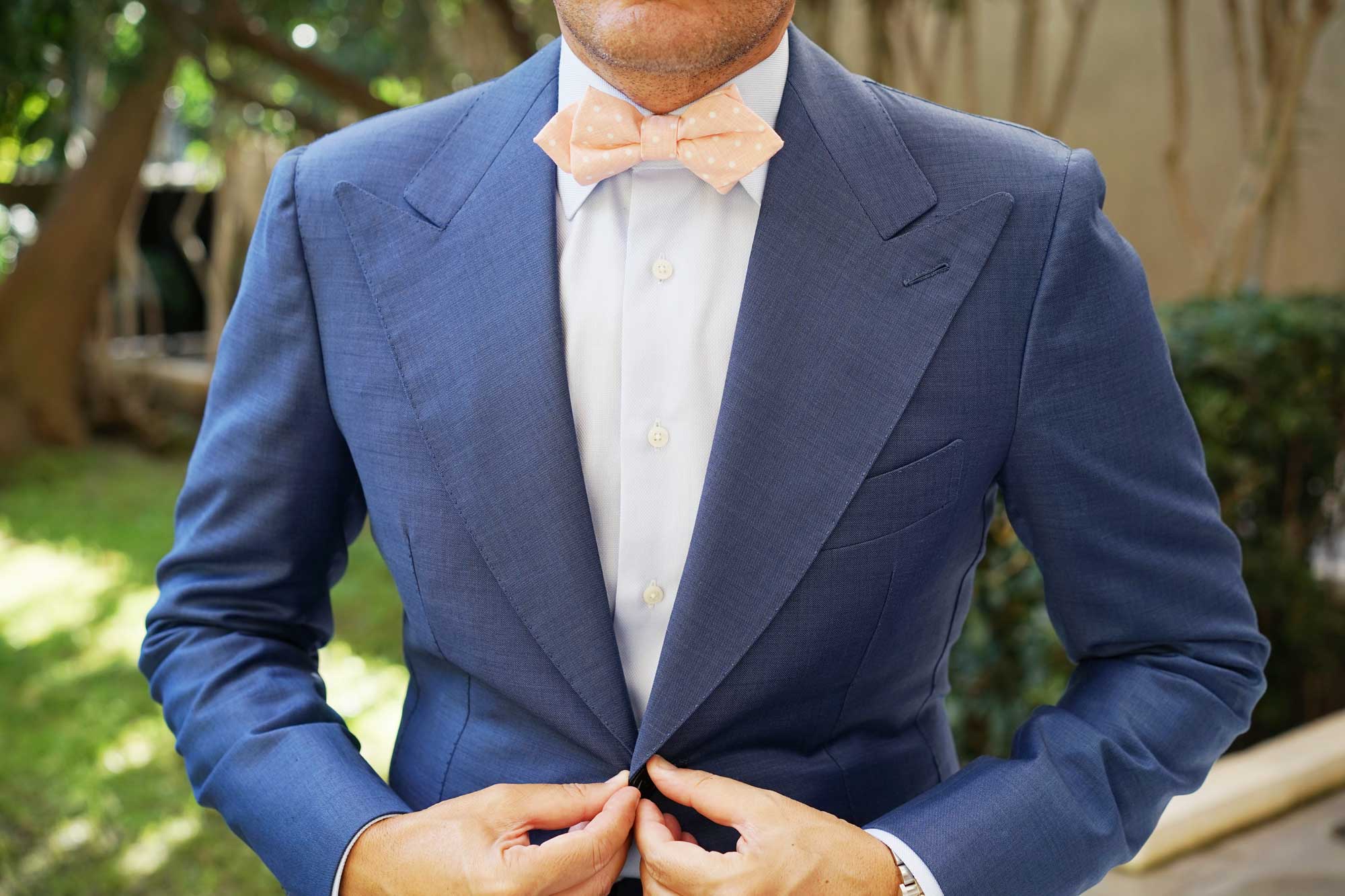 Pink Panther Polkadot Diamond Bow Tie - Image 3