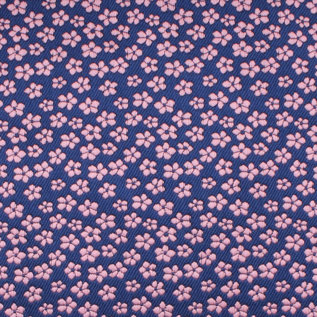 Pink Plum Blossom Floral Necktie - Image 3