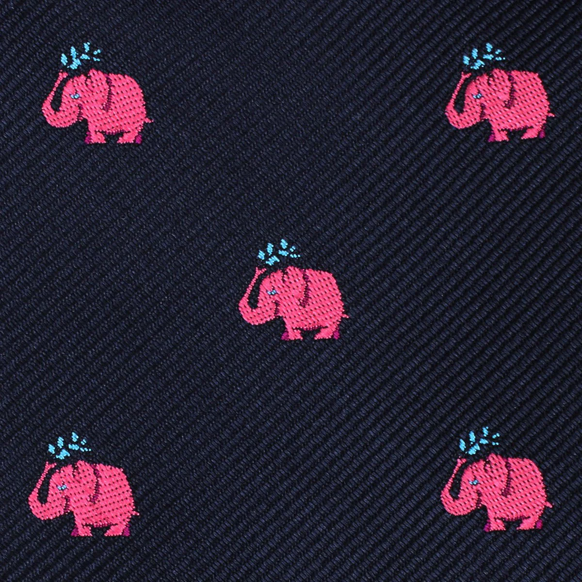 Pink Water Elephant Kids Bow Tie - Image 2