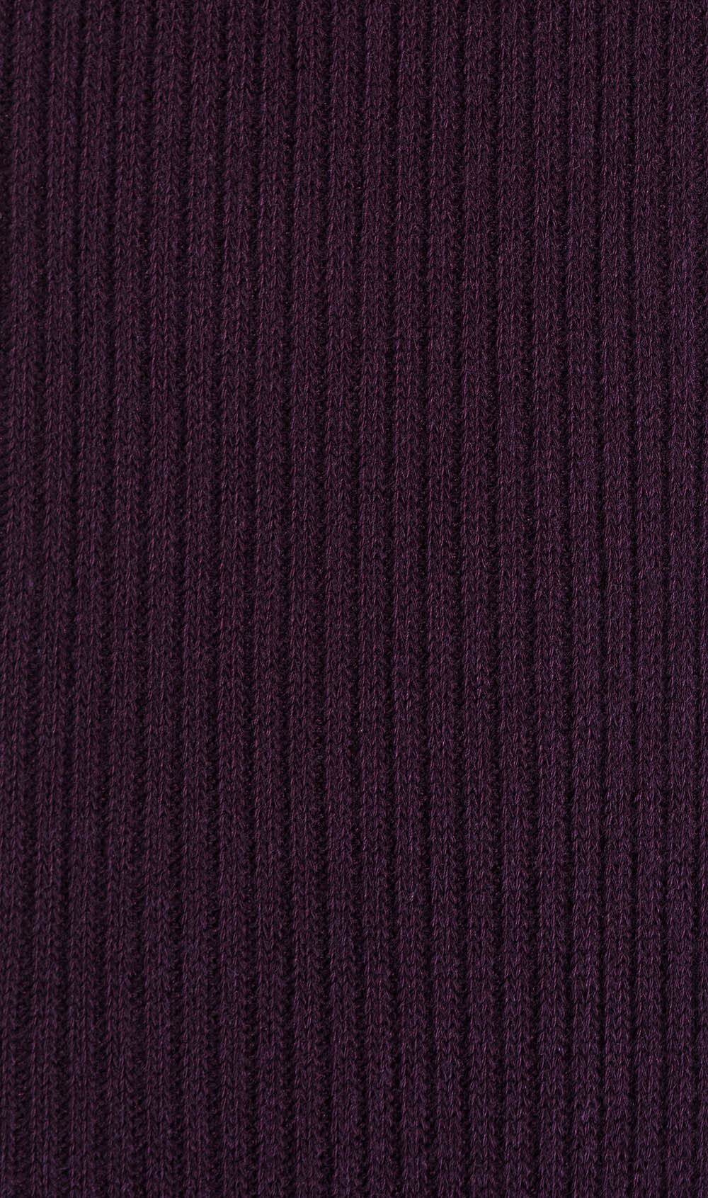Plum Purple Ribbed Socks - Image 2