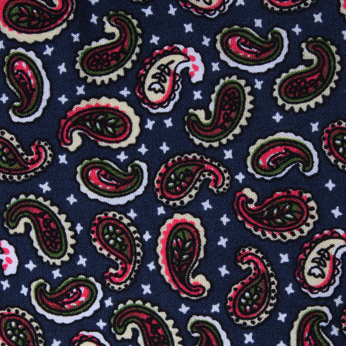 Prague Paisley Blue Floral Tie - Image 3