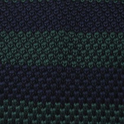 Prince of Darkness Green Knitted Tie - Image 2