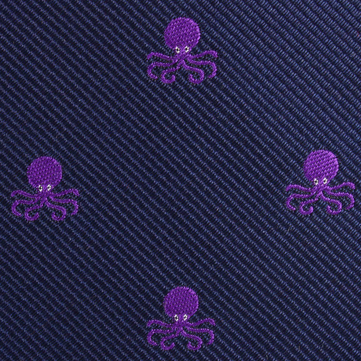Purple Octopus Skinny Tie - Image 3
