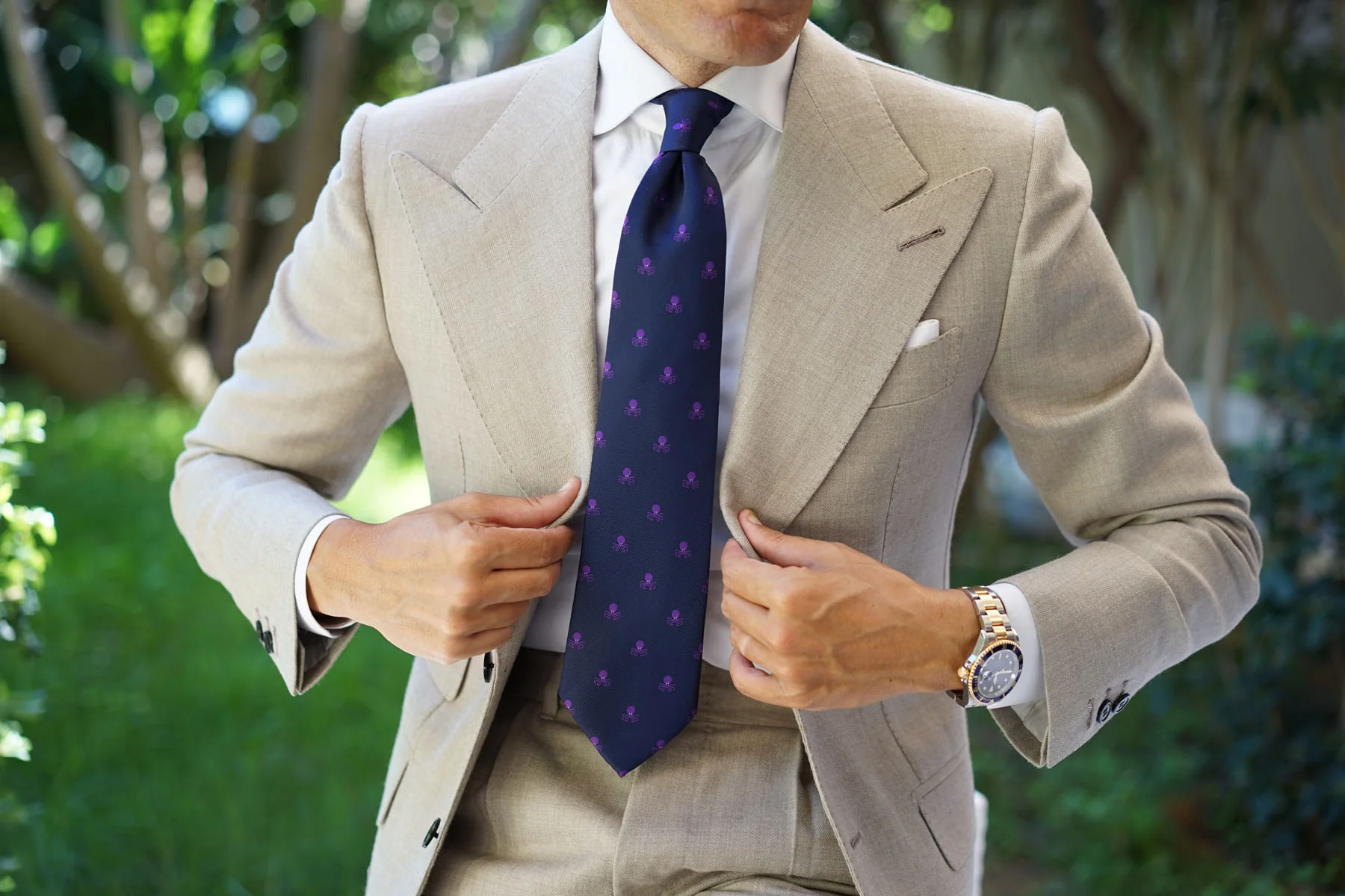 Purple Octopus Tie - Image 4