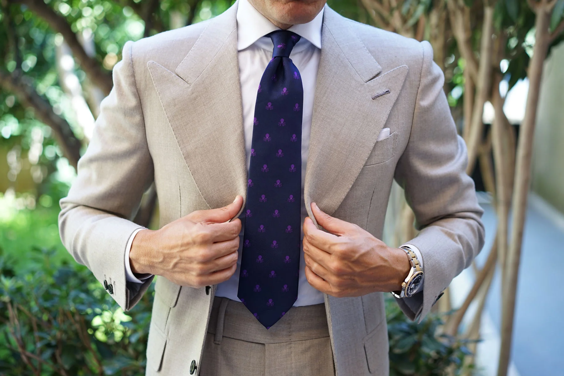 Purple Octopus Tie - Image 6