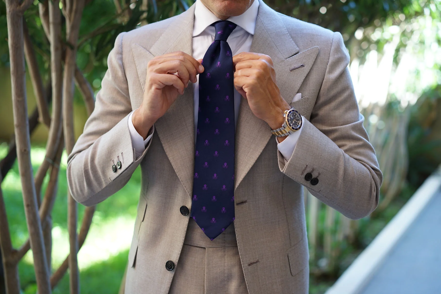 Purple Octopus Tie - Image 7