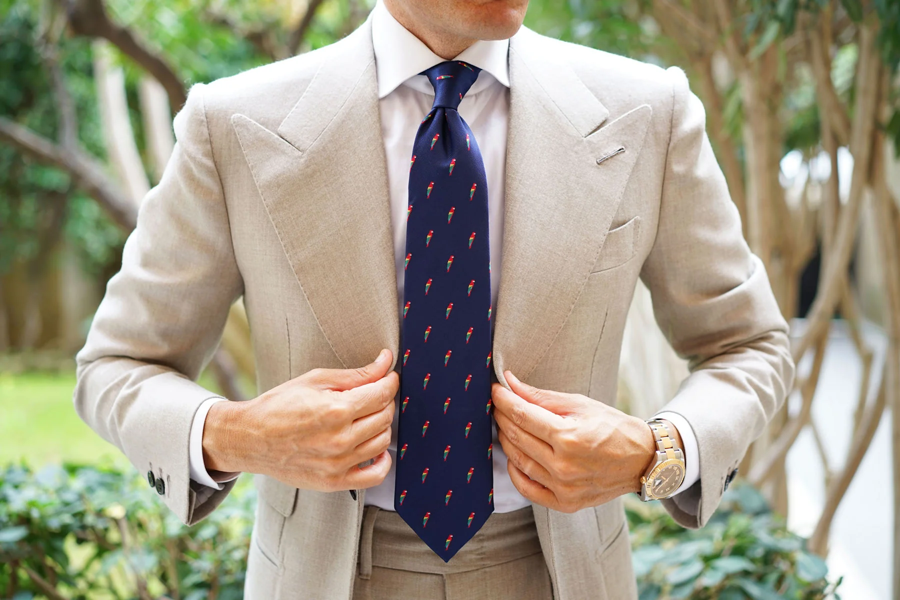 Rainbow Parrot Necktie - Image 12