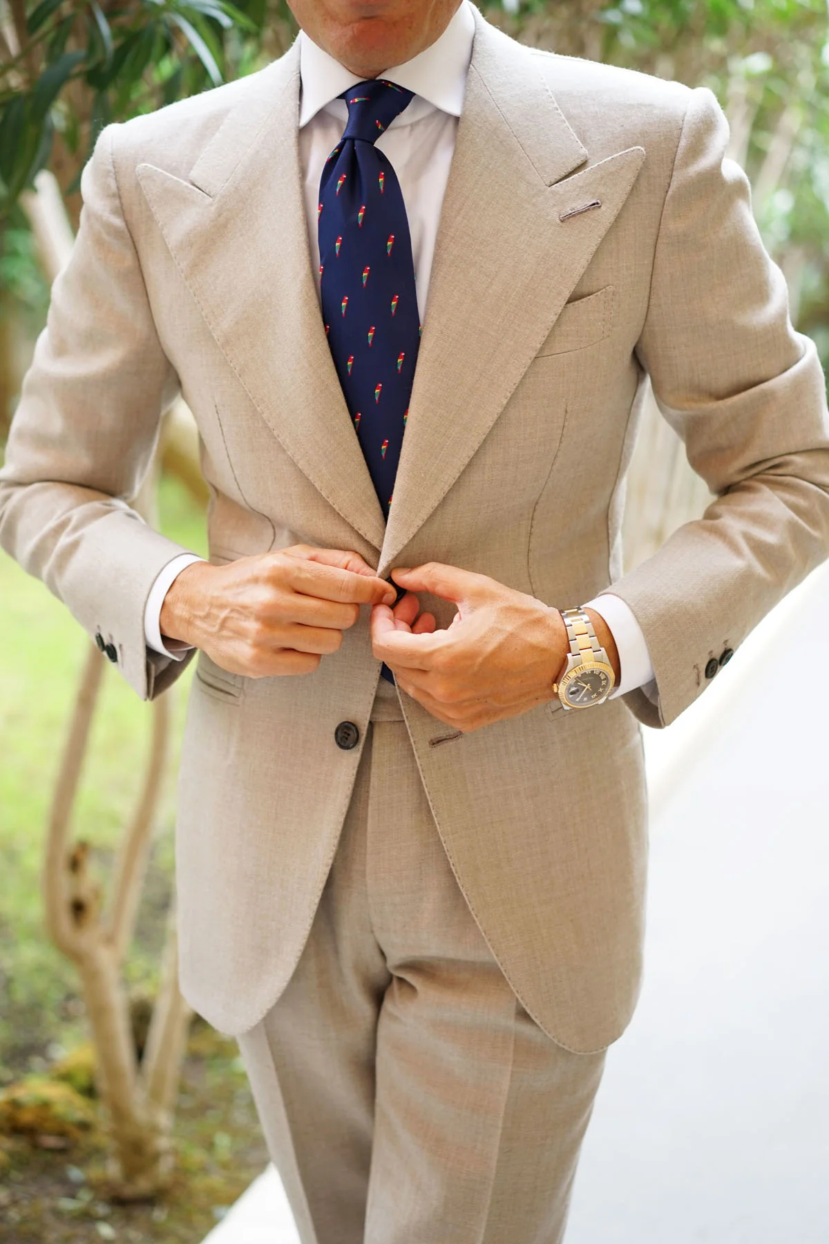 Rainbow Parrot Necktie - Image 7