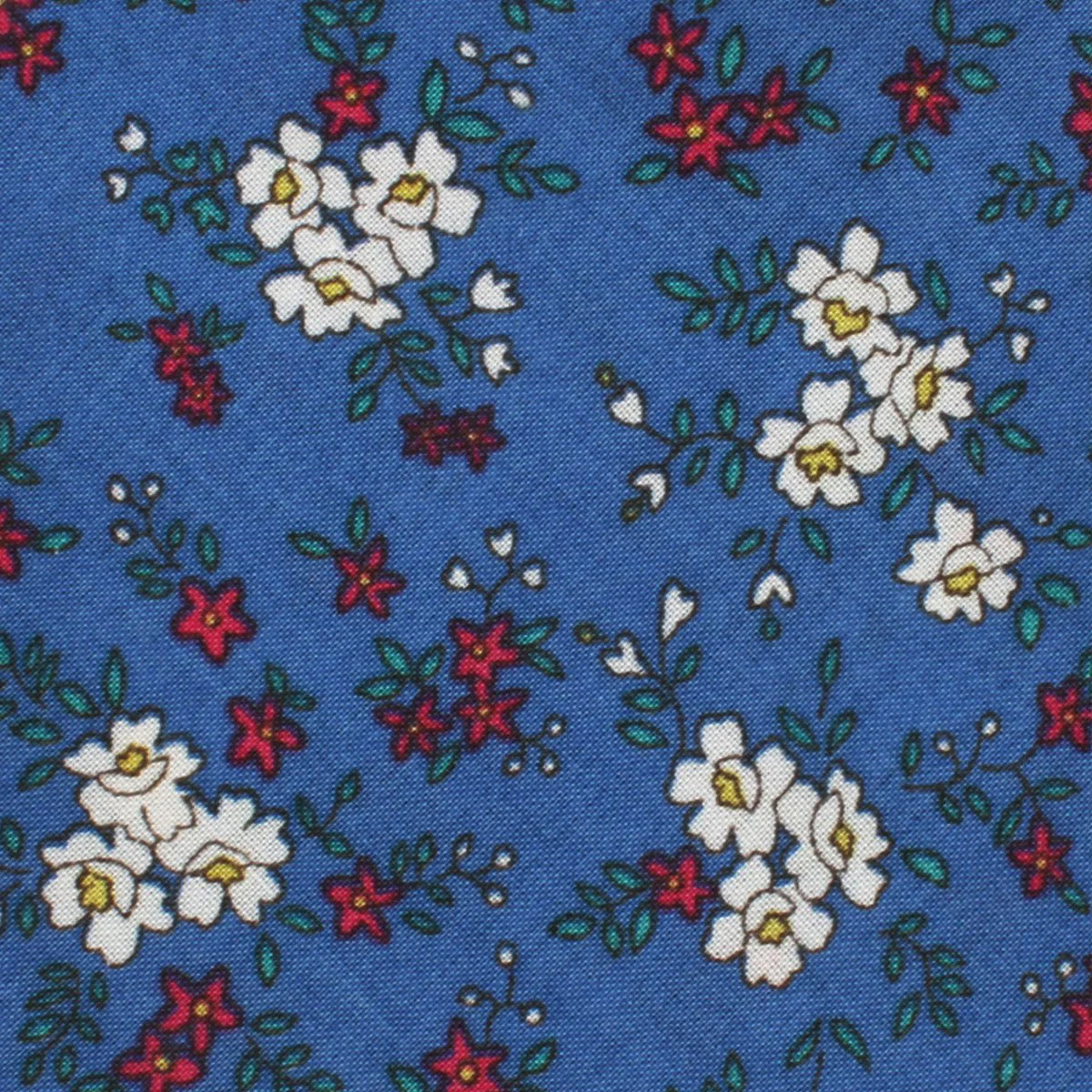 Ravenna Blue Floral Bow Tie - Image 2