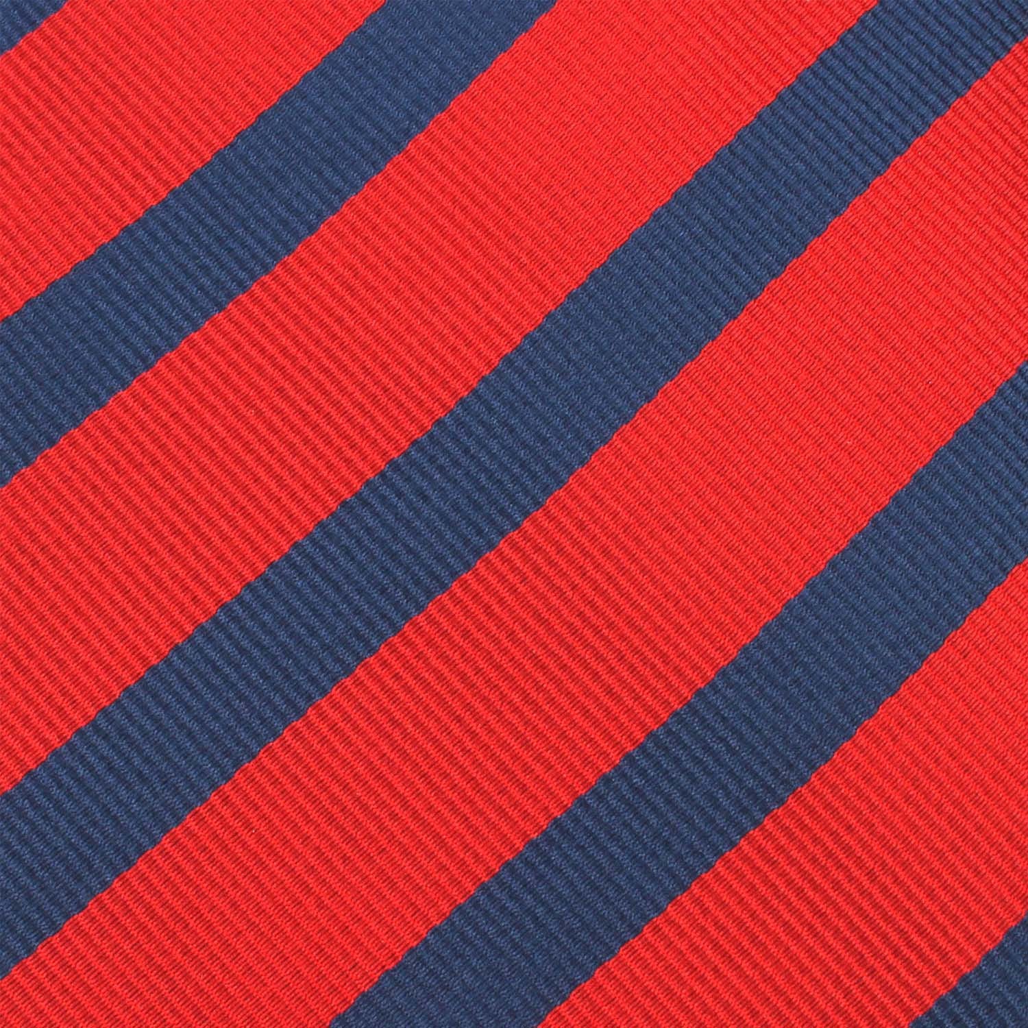 Red and Navy Blue Diagonal - Bow Tie (Untied) - Image 3