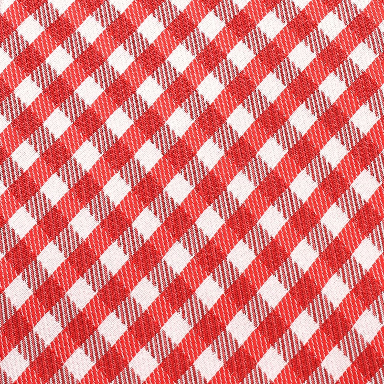 Red Gingham Pocket Square - Image 2