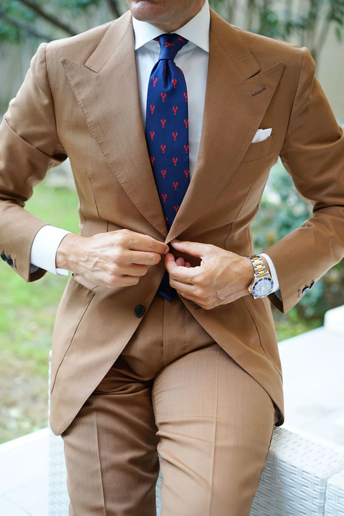 Red Lobster Necktie - Image 10