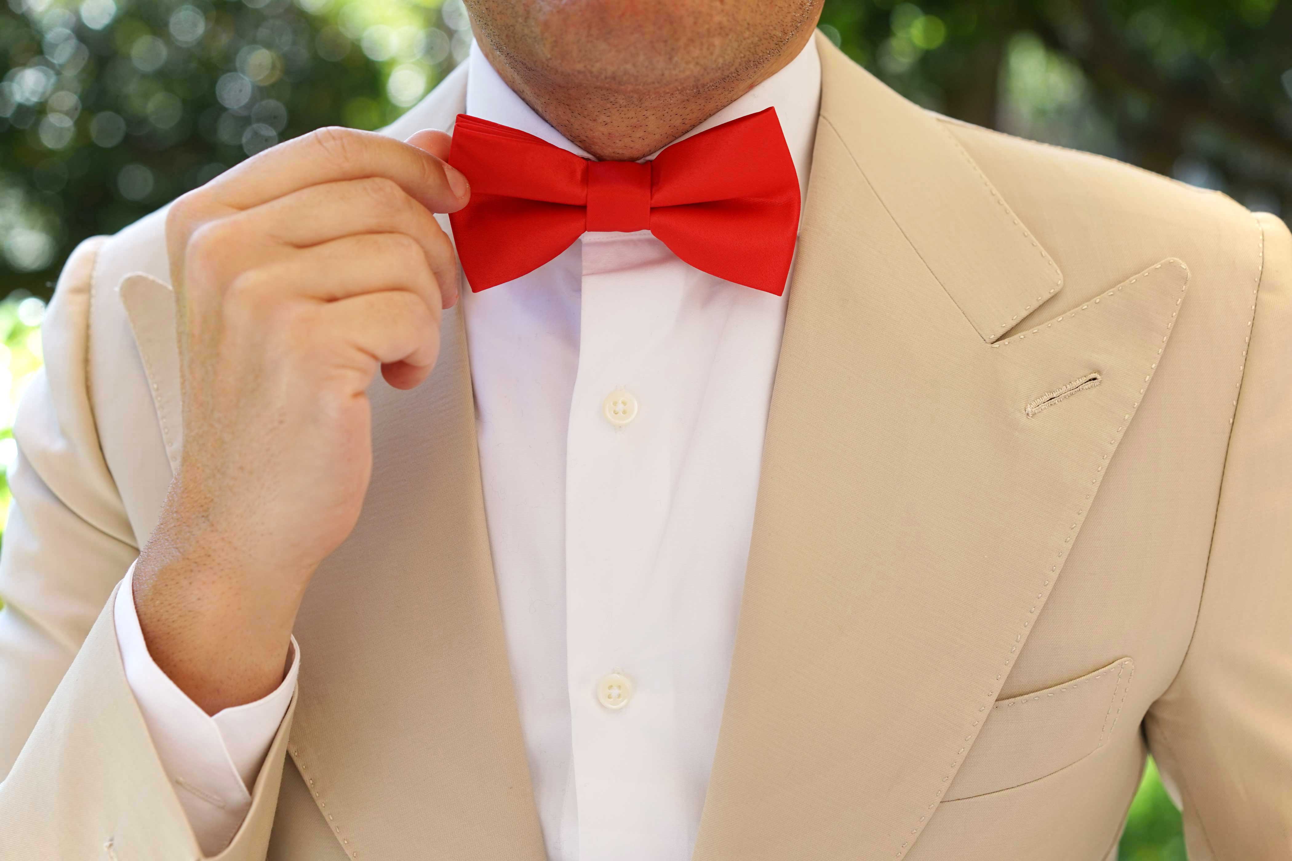 Red Maroon - Bow Tie - Image 8
