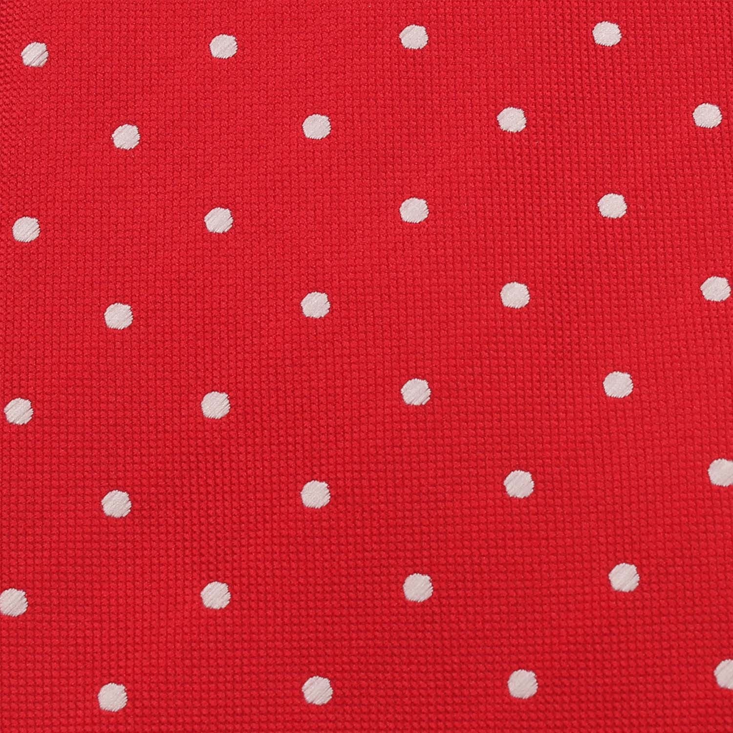 Red Polkadot Kids Diamond Bow Tie - Image 2
