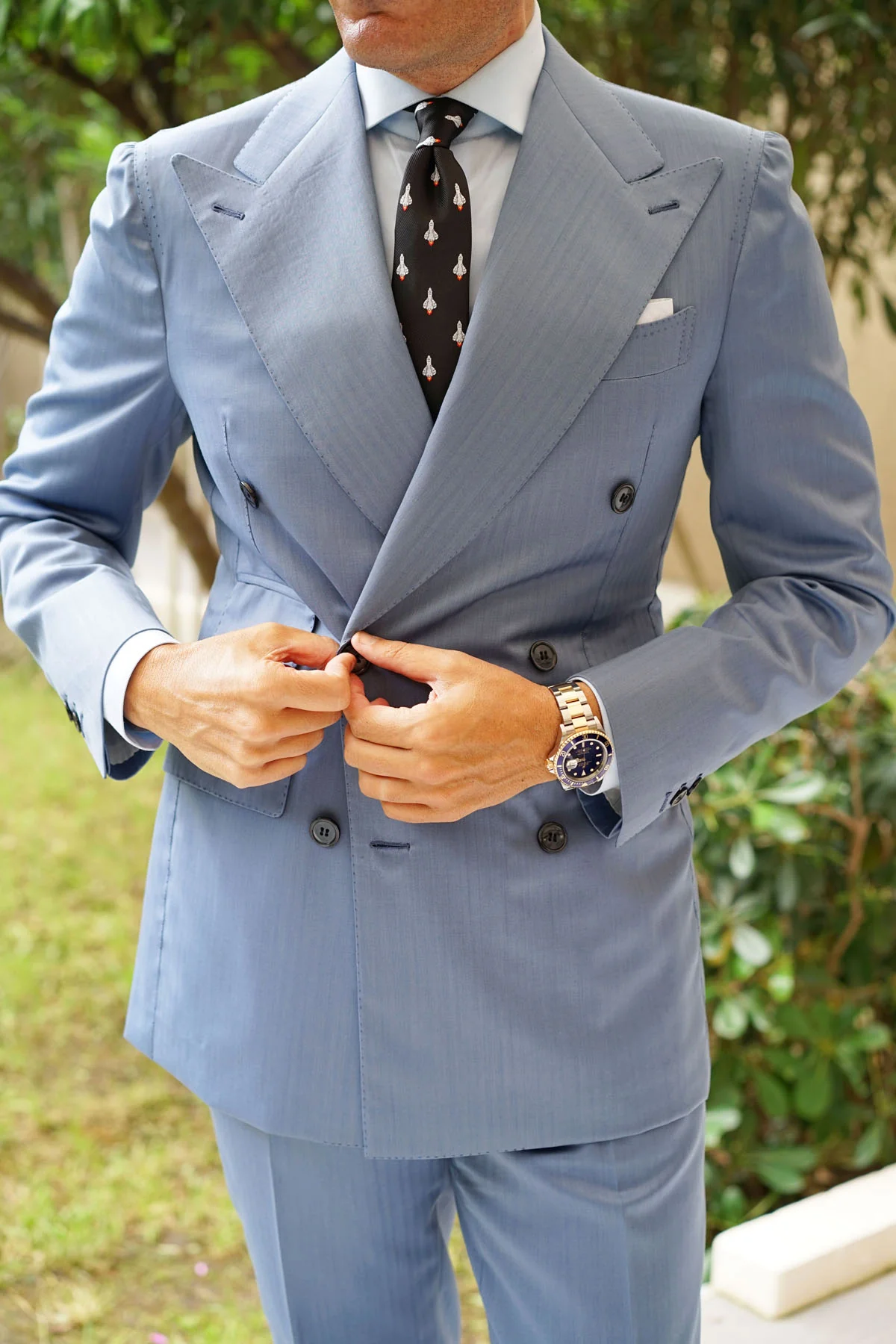 Rehbar Rocket Skinny Tie - Image 5