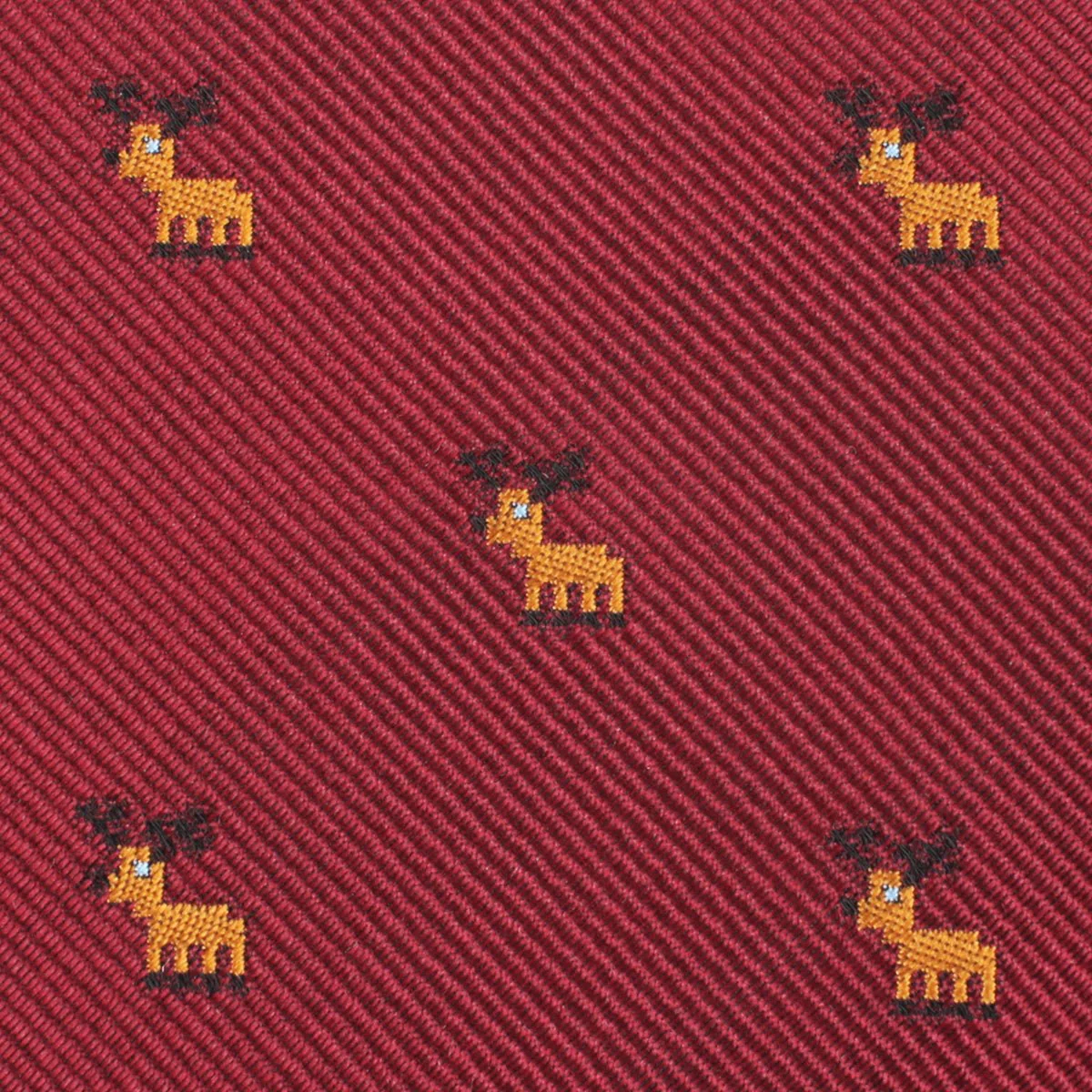 Reindeer Pixel Necktie - Image 3