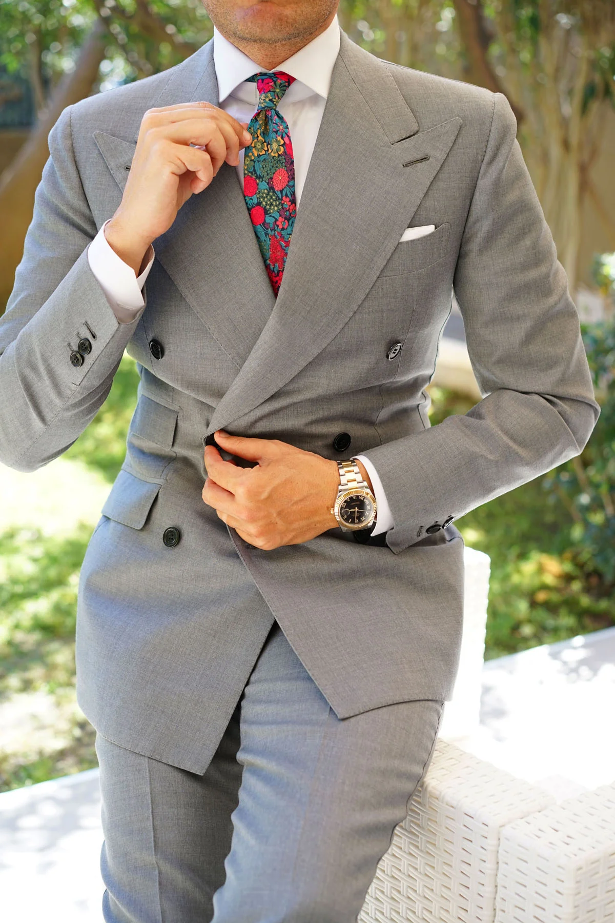 Rio de Janeiro Jungle Skinny Tie - Image 5