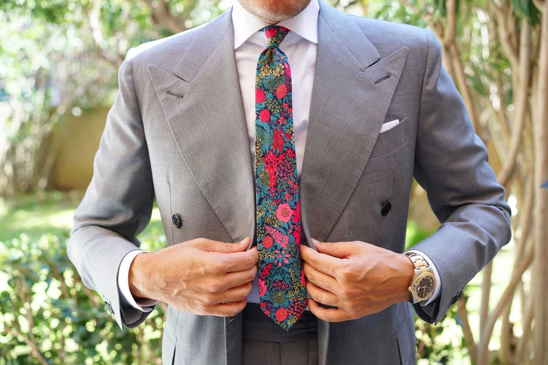 Rio de Janeiro Jungle Skinny Tie - Image 6