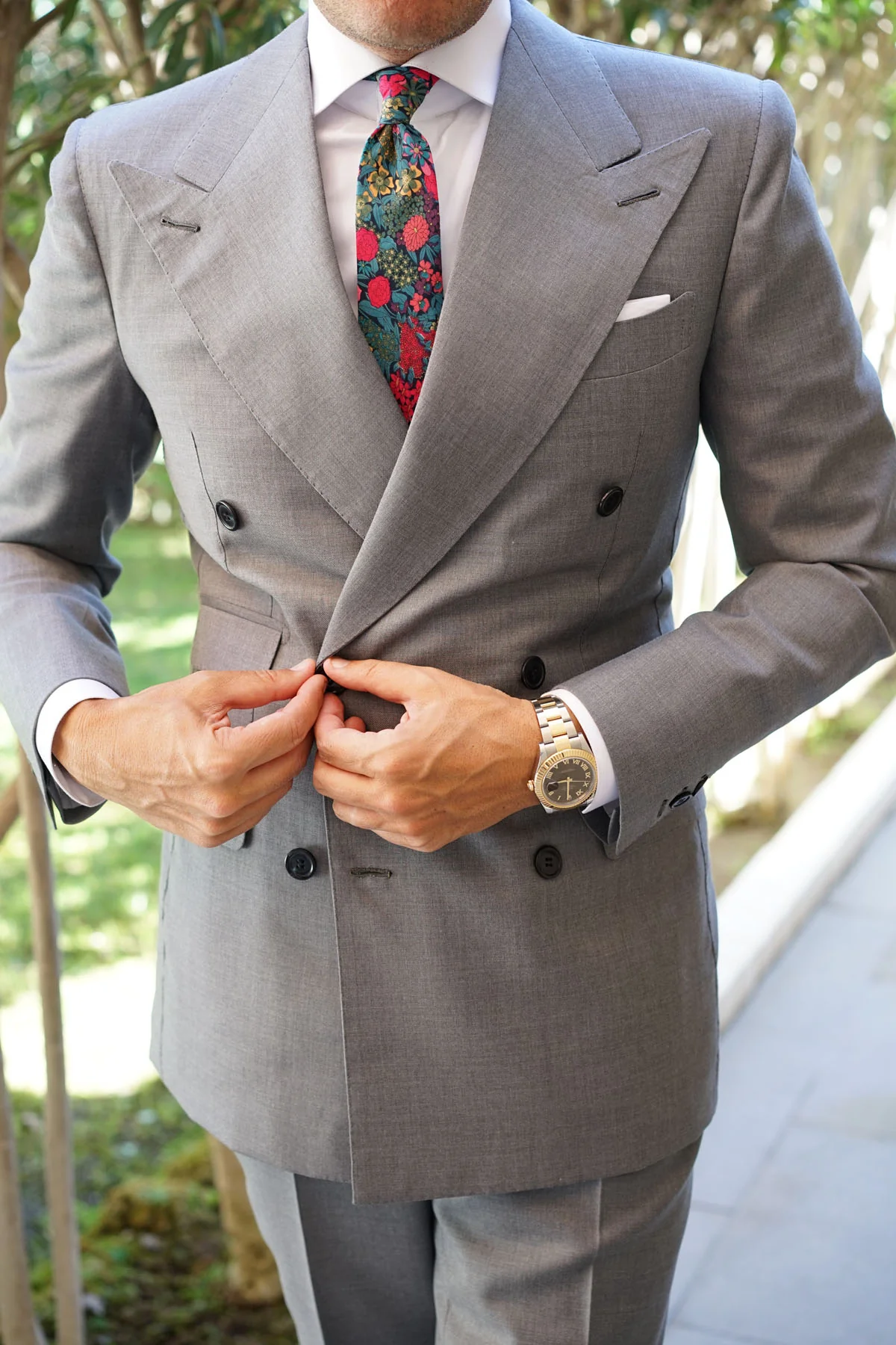Rio de Janeiro Jungle Skinny Tie - Image 7