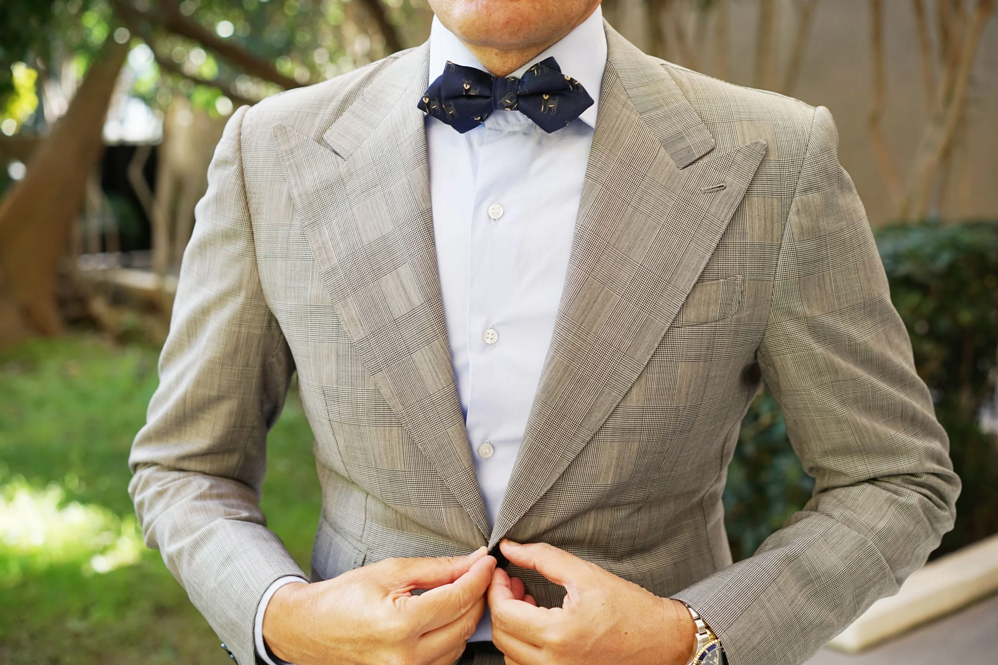 Rottweiler Dog Diamond Bow Tie - Image 3