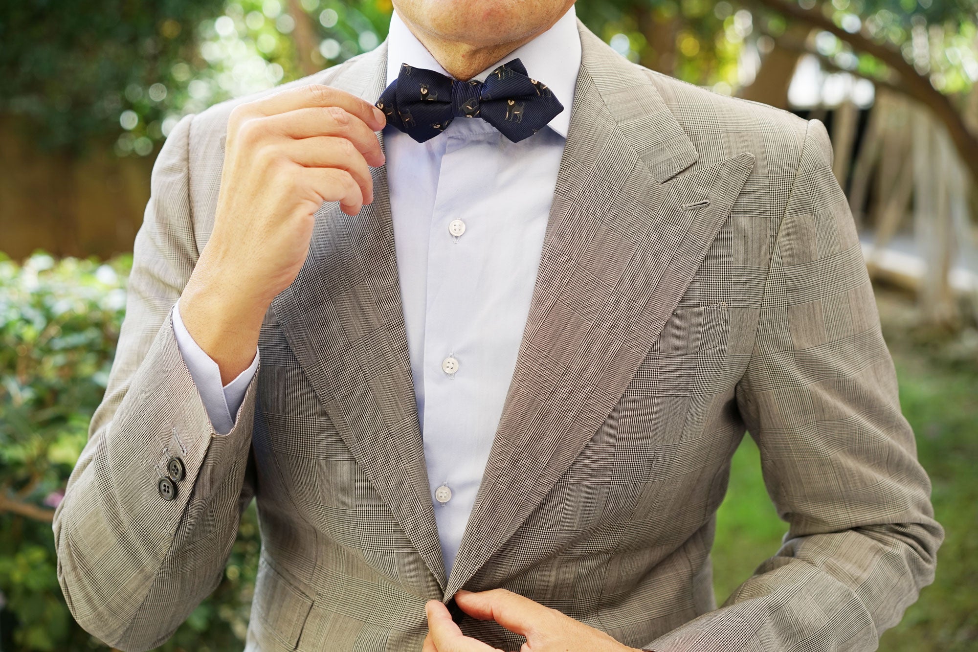 Rottweiler Dog Diamond Bow Tie - Image 7