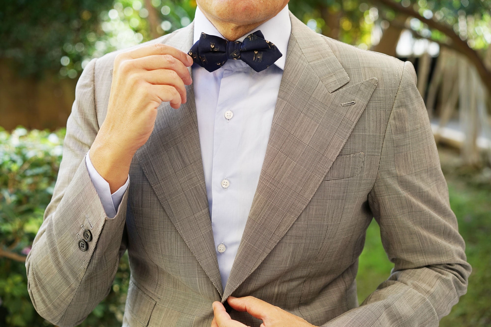 Rottweiler Dog Diamond Bow Tie - Image 8