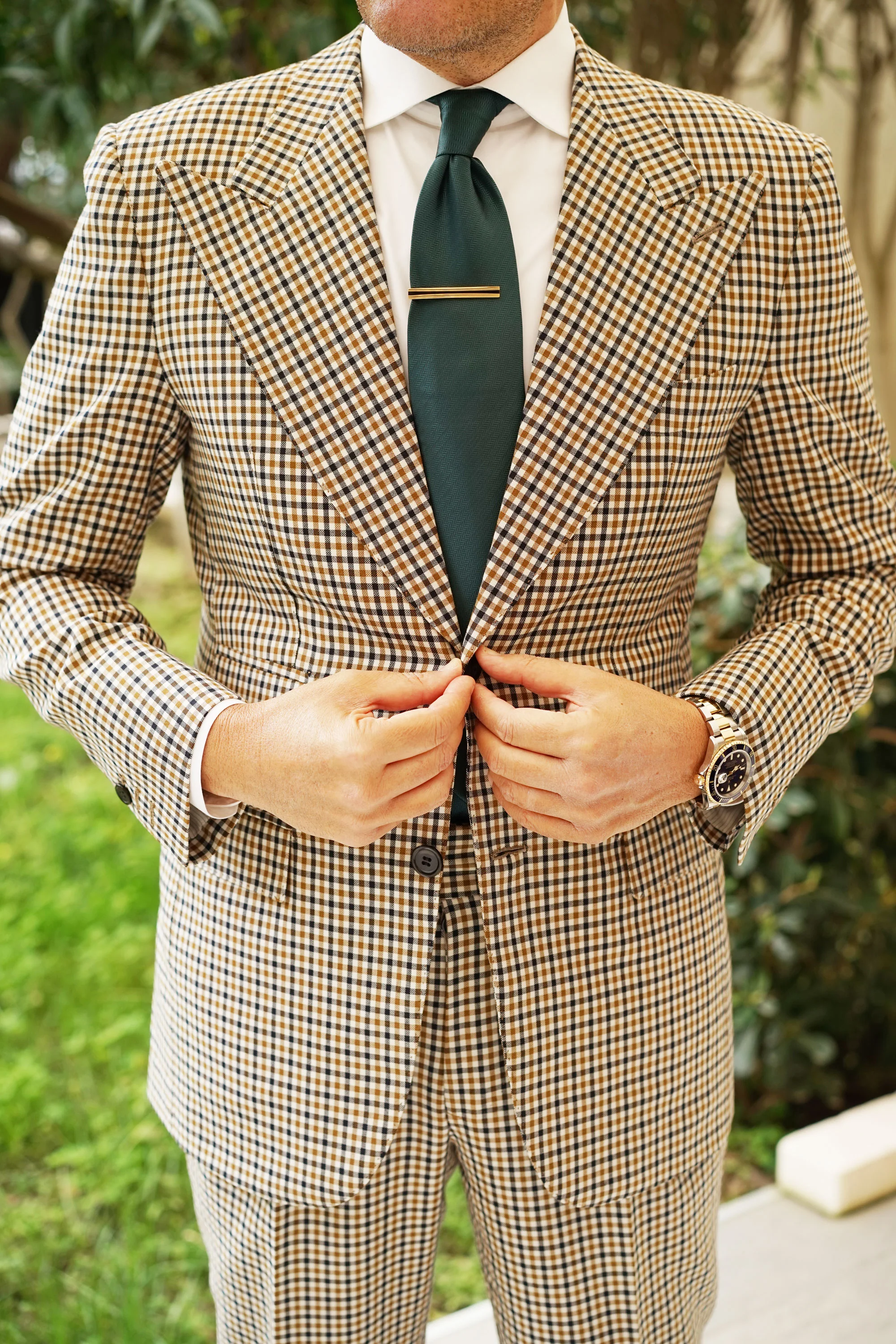Royal Flush Gold Tie Bar - Image 5
