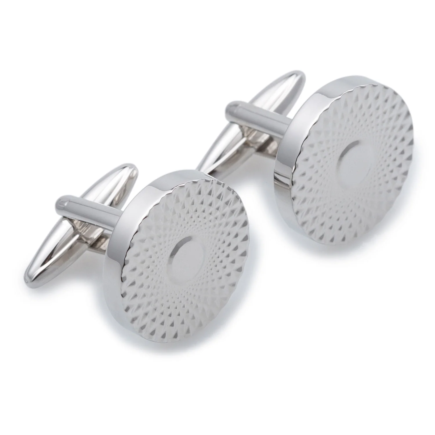 Royale Silver Cufflinks - Image 2
