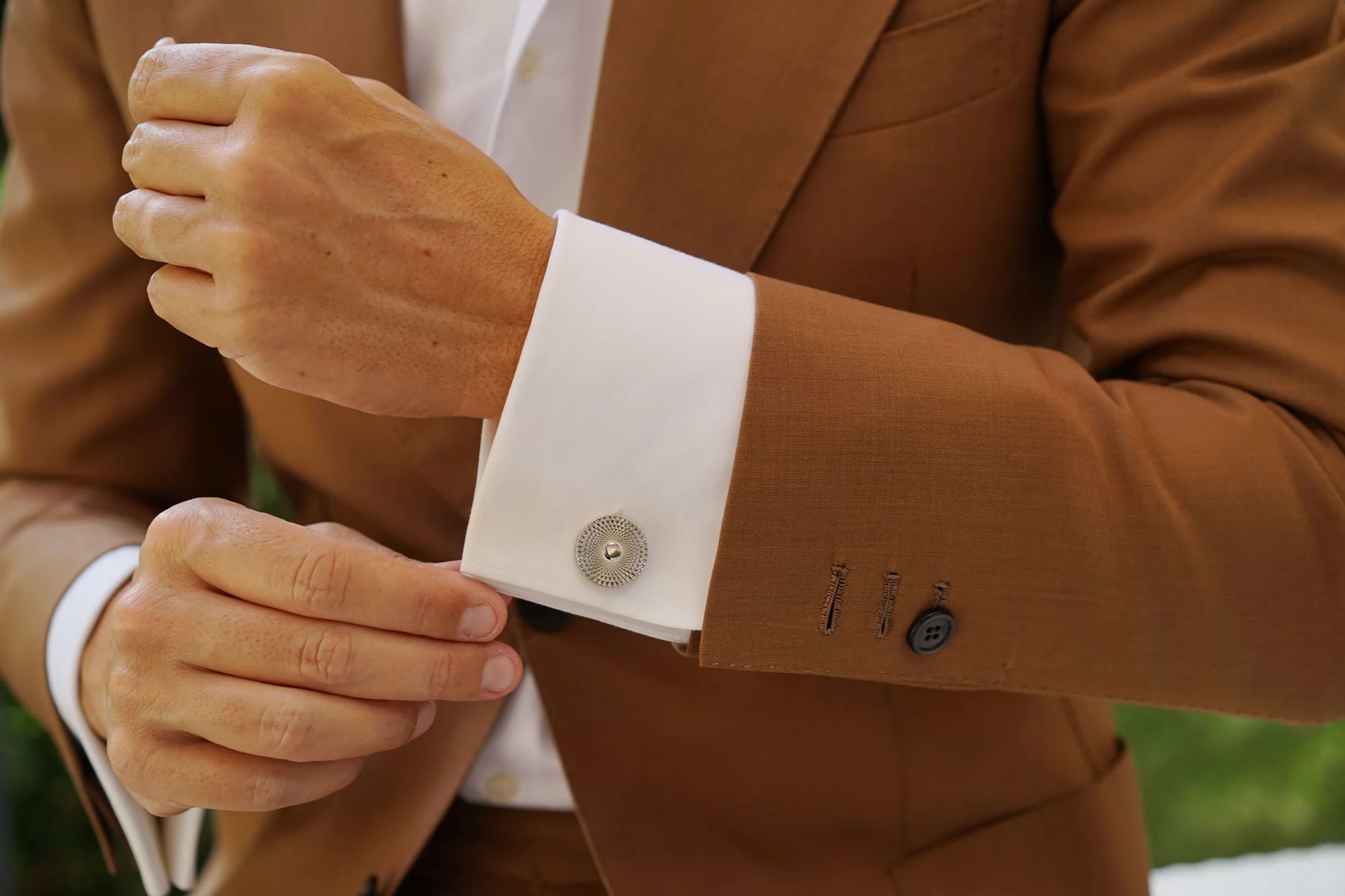 Royale Silver Cufflinks - Image 6