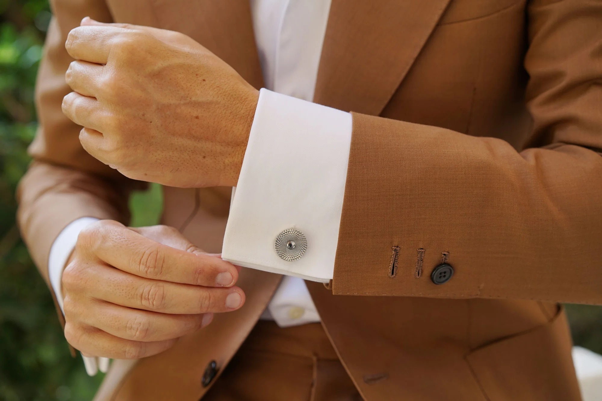 Royale Silver Cufflinks - Image 7