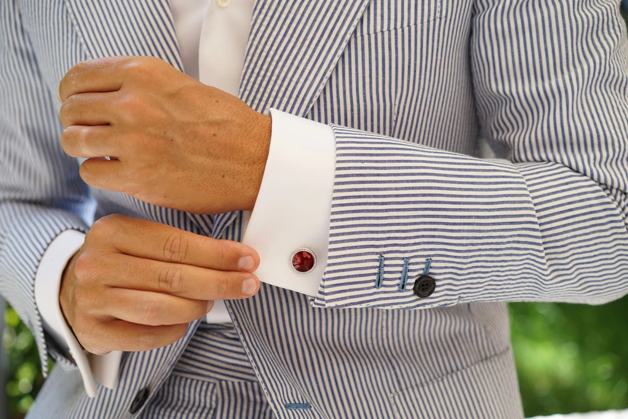 Ruby Eye Cufflinks - Image 8