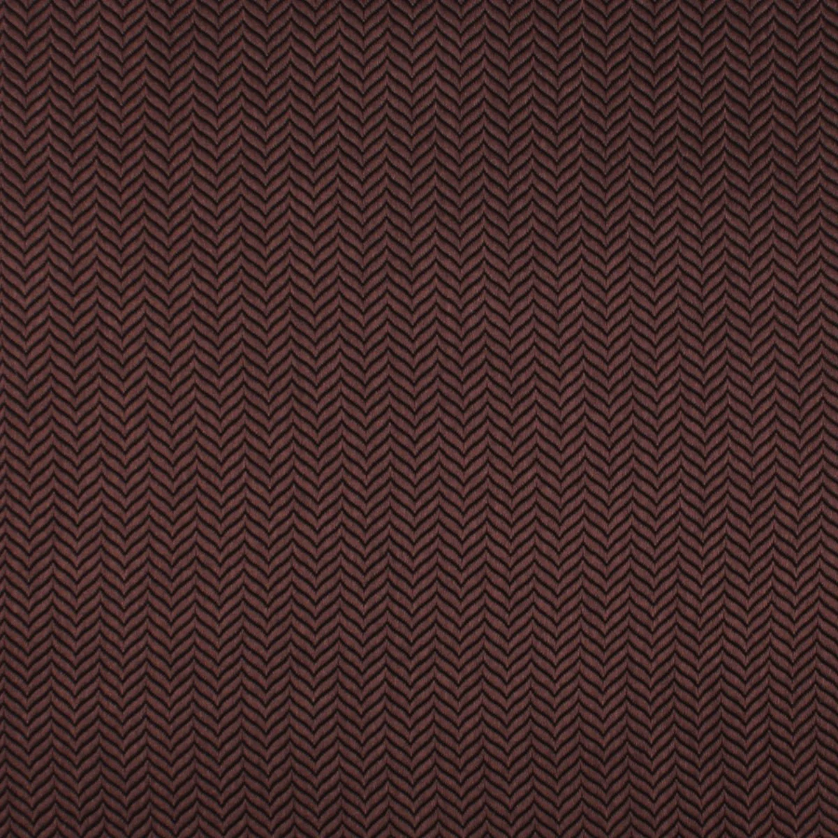 Russet Brown Herringbone Pocket Square - Image 2