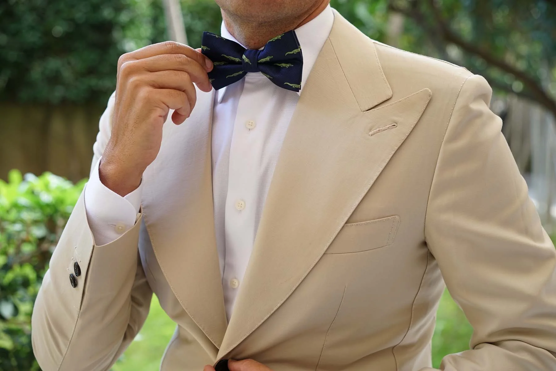 Saltwater Crocodile Bow Tie - Image 3