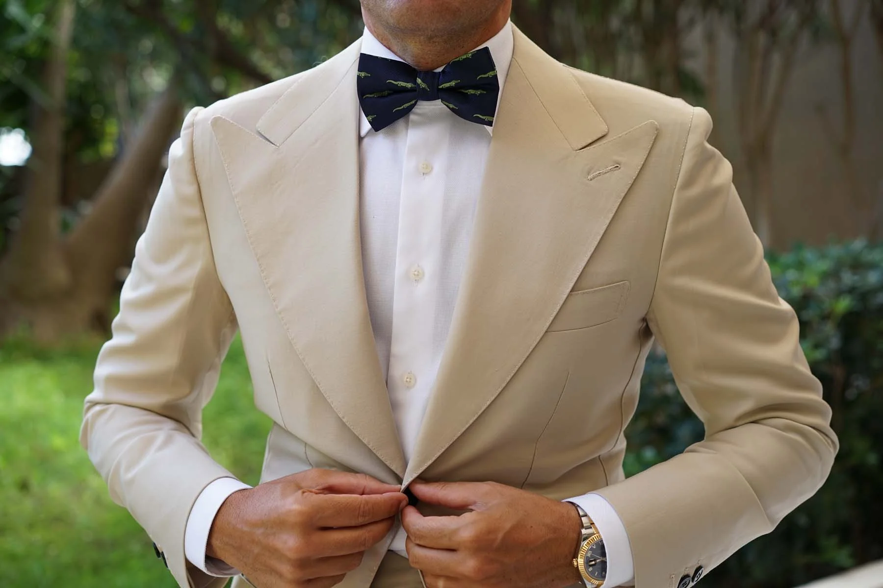 Saltwater Crocodile Bow Tie - Image 6