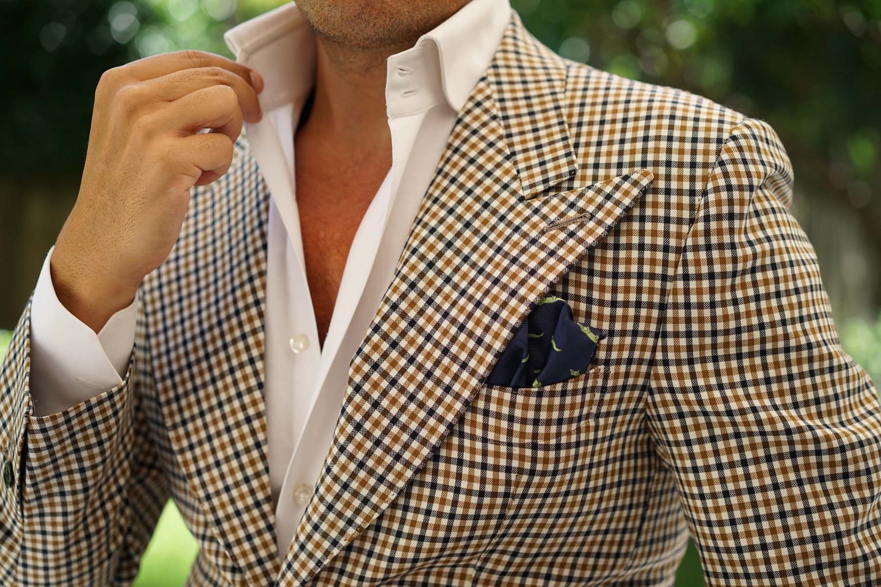 Saltwater Crocodile Pocket Square - Image 3