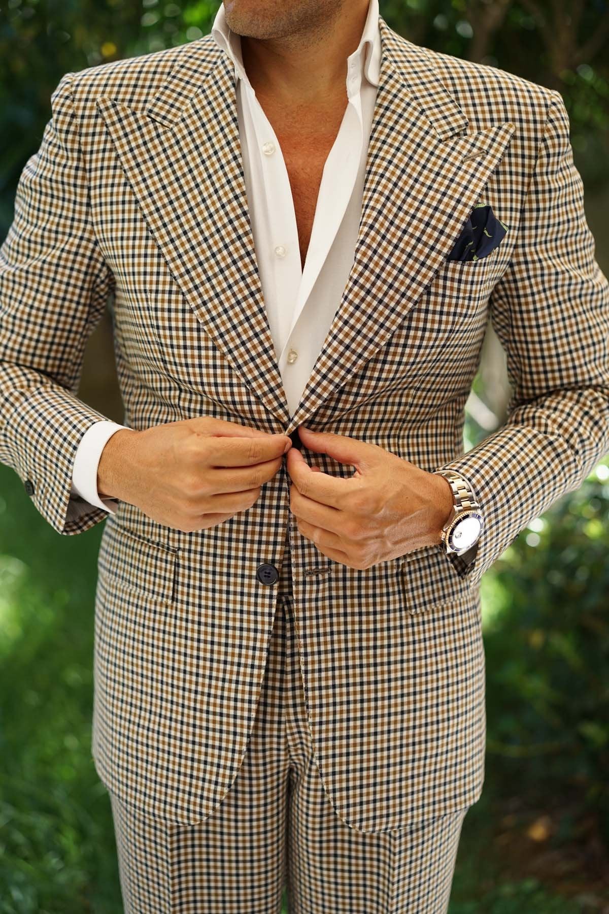 Saltwater Crocodile Pocket Square - Image 4