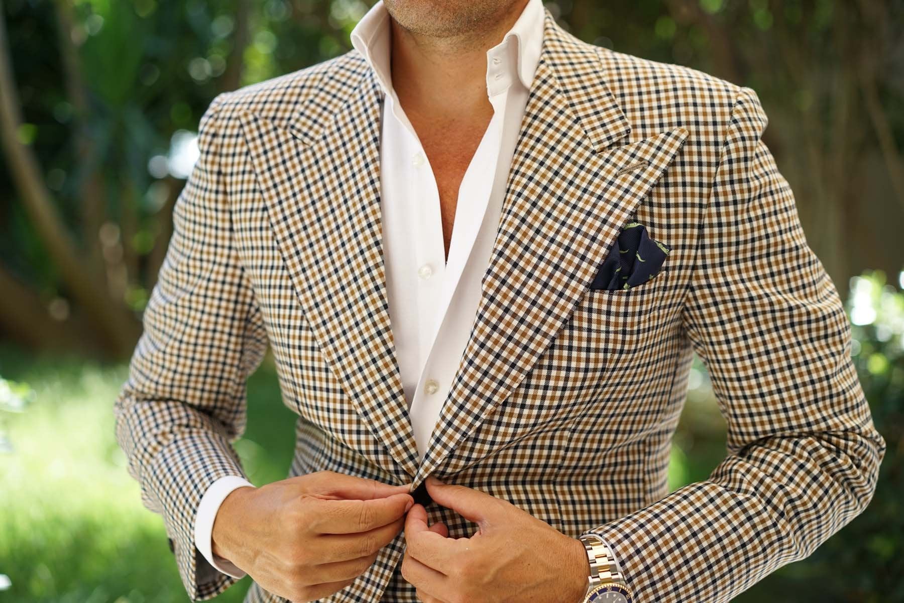 Saltwater Crocodile Pocket Square - Image 6