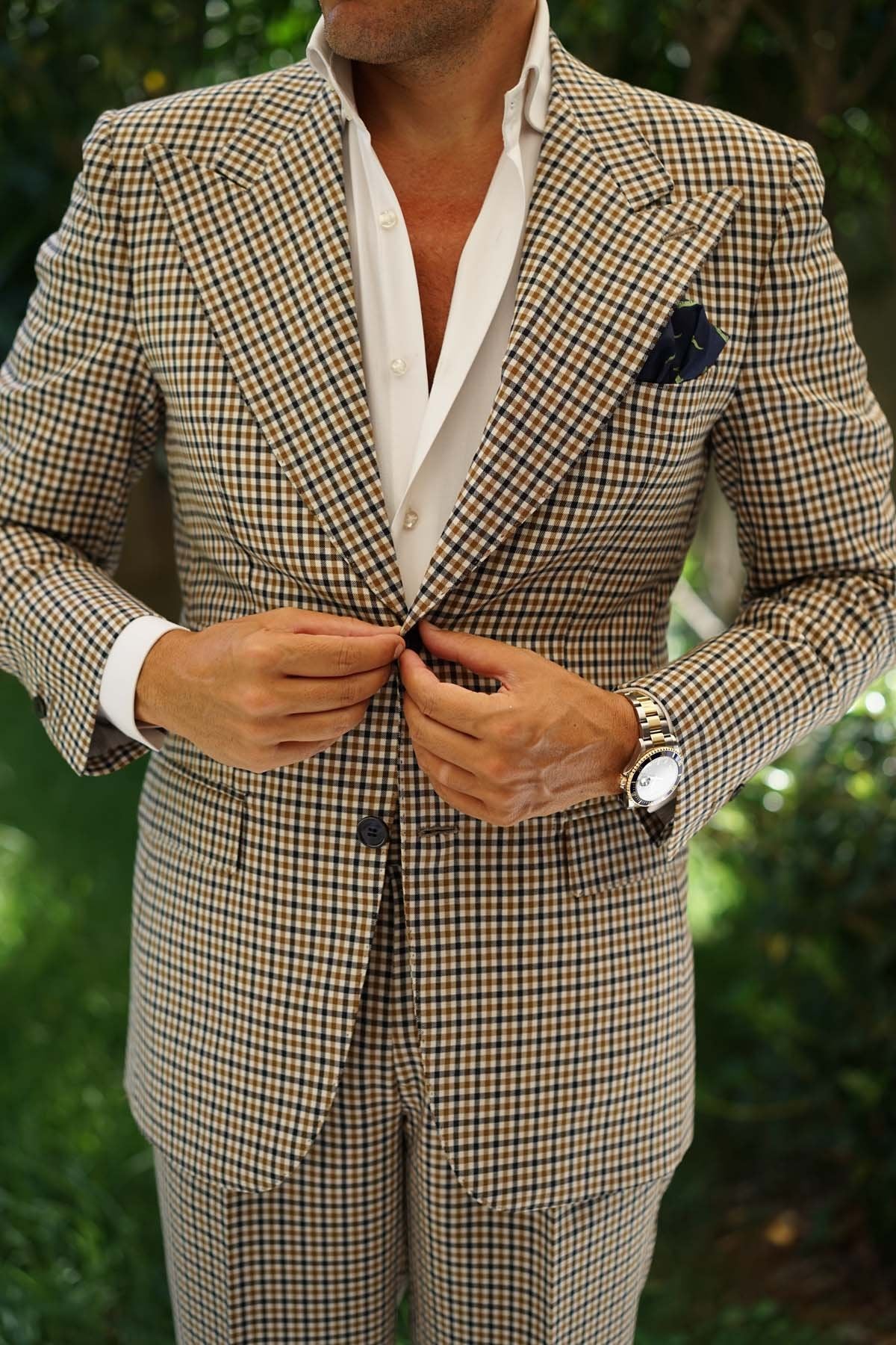 Saltwater Crocodile Pocket Square - Image 7