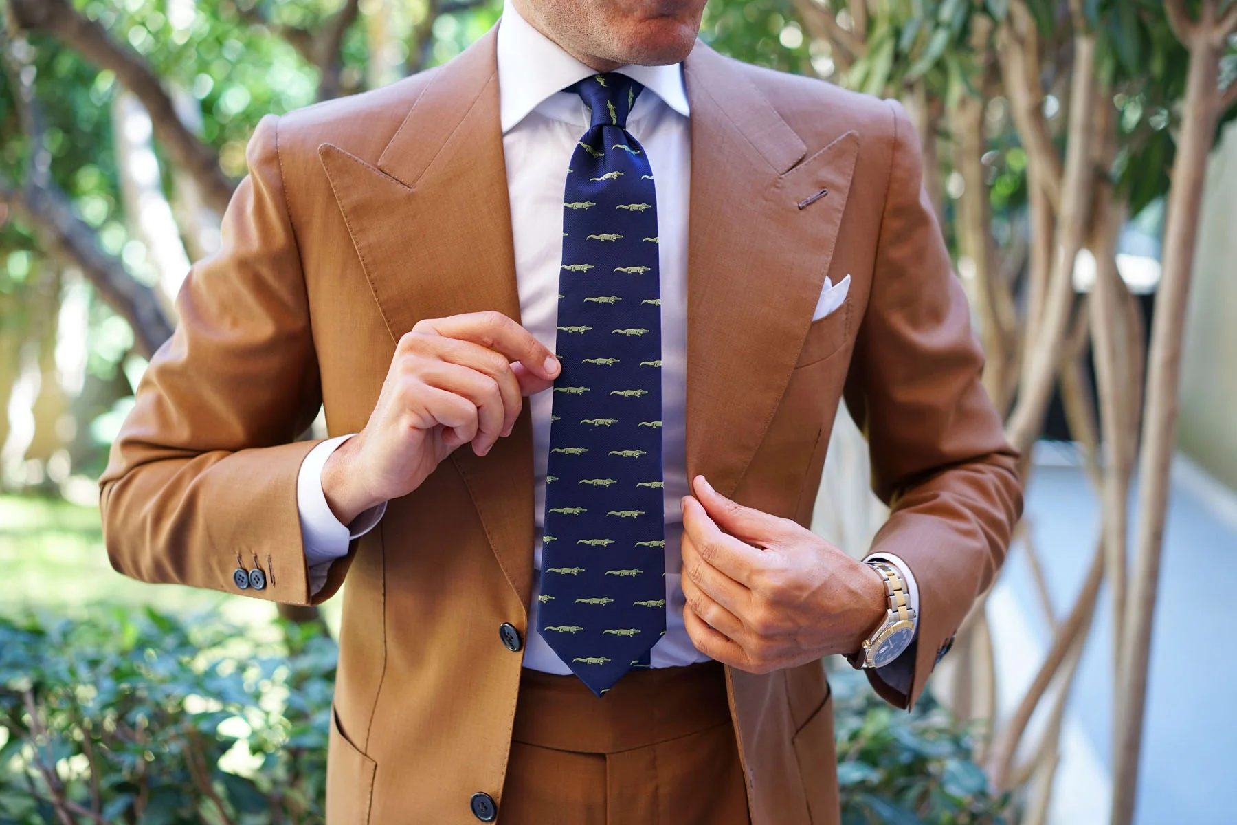 Saltwater Crocodile Tie - Image 6