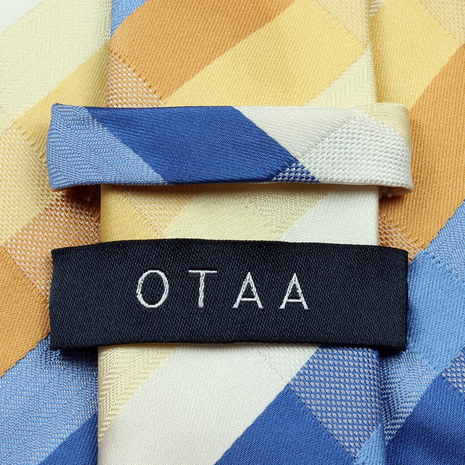 Sandy Checkered Necktie - Image 5