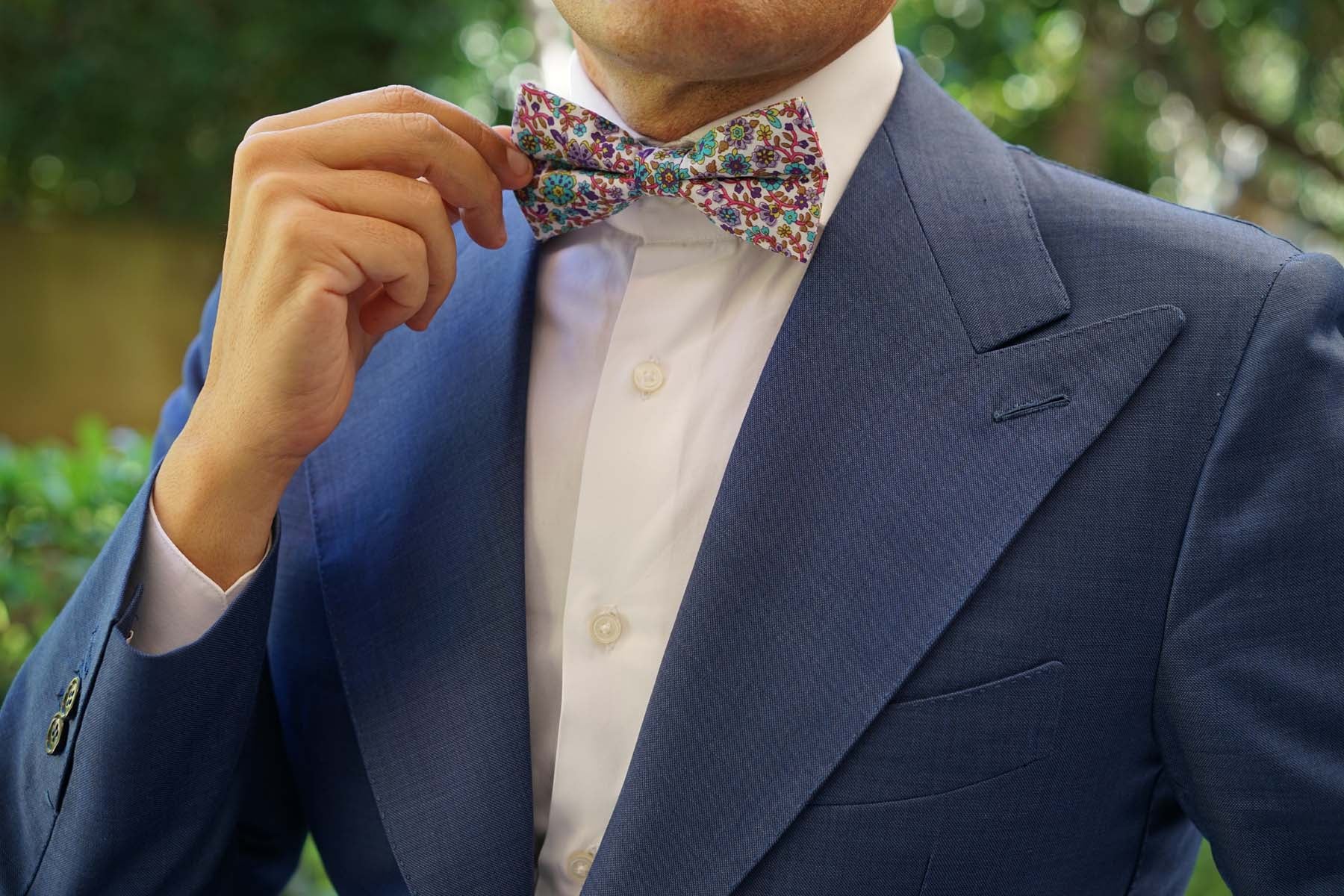 Sant Apollinare Floral Bow Tie - Image 5