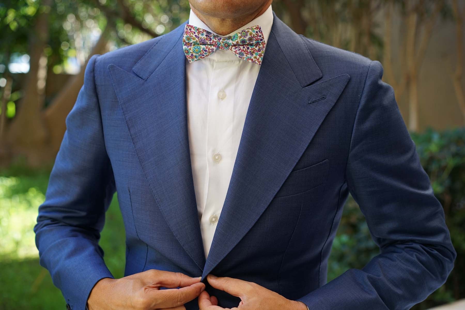 Sant Apollinare Floral Bow Tie - Image 6