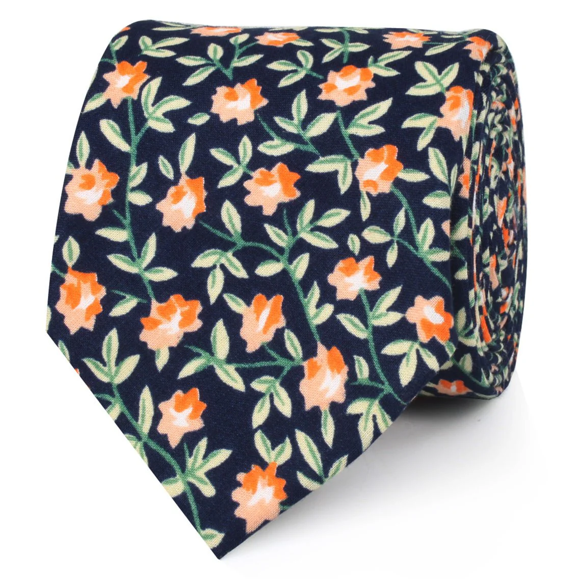 Santo Domingo Floral Skinny Tie - Image 2