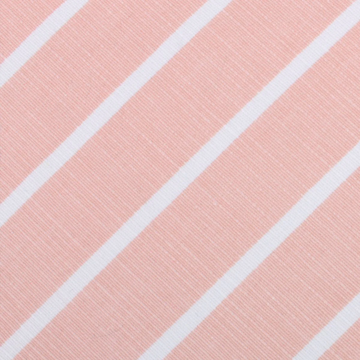 Santorini Pink Blush Striped Linen Skinny Tie - Image 3