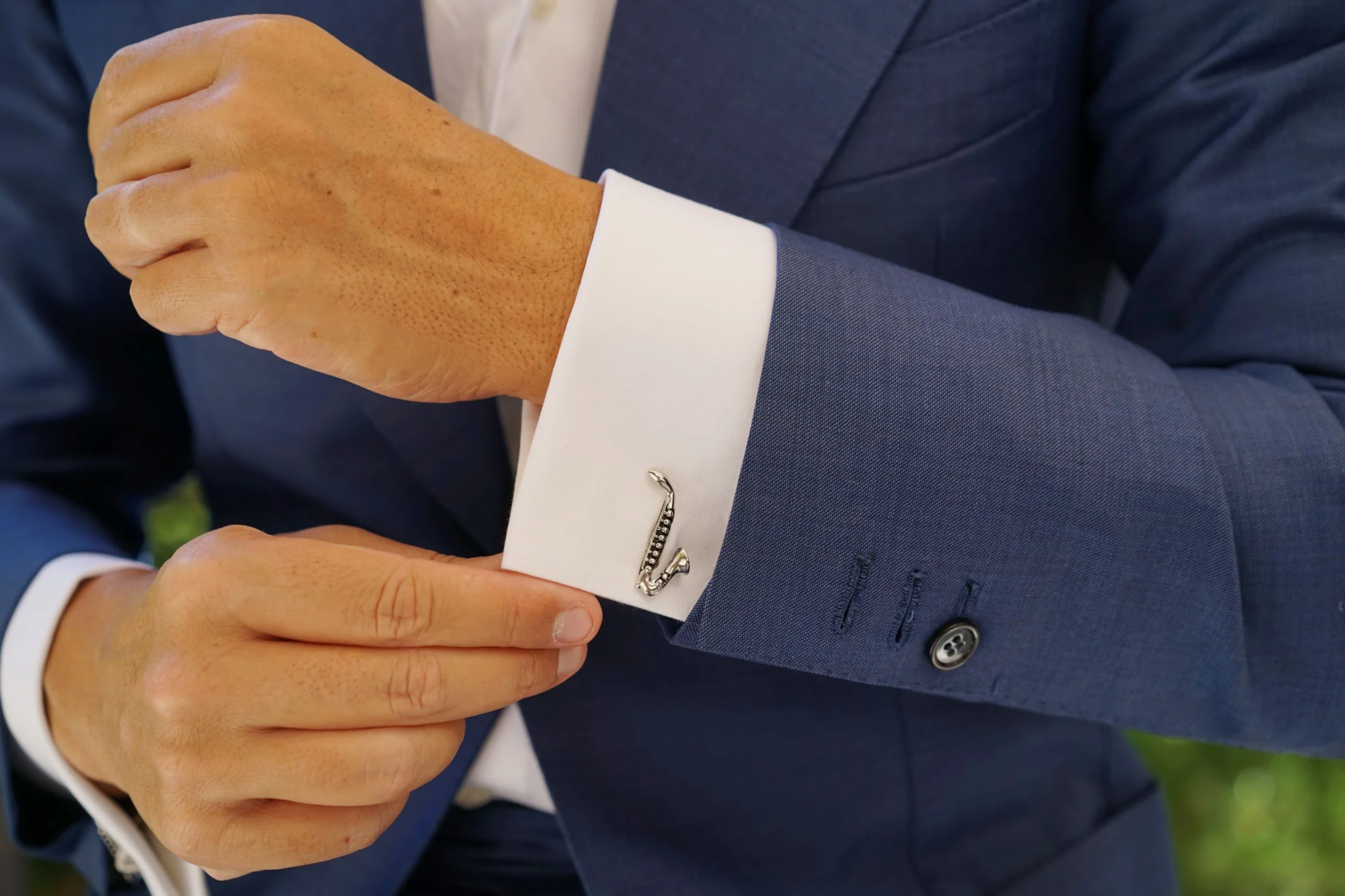 Saxophone Cufflinks - Image 9