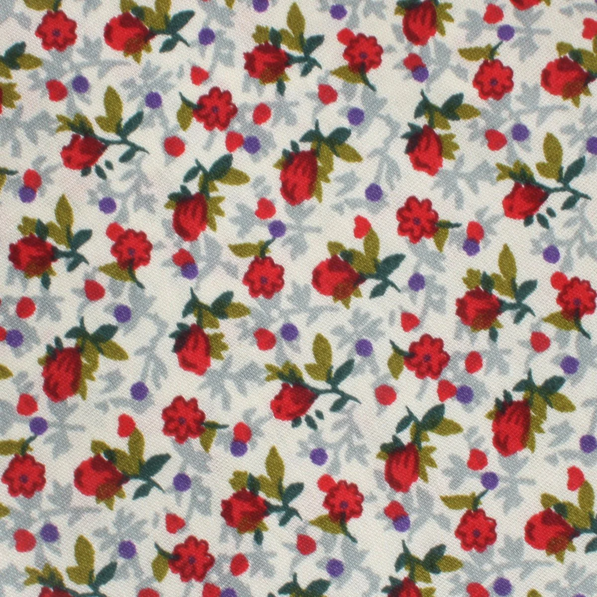 Scarlet Pimpernel Rose Self Bow Tie - Image 3