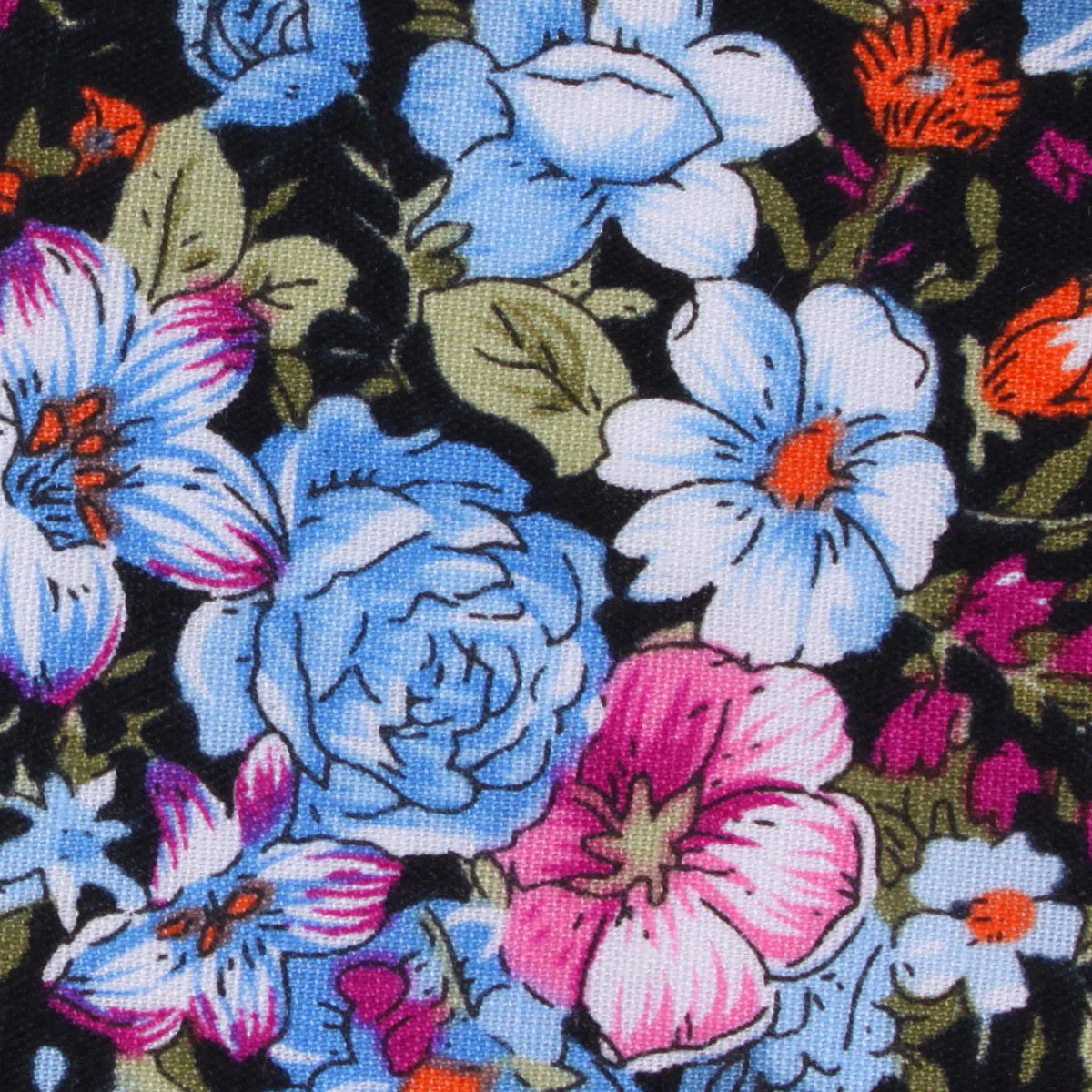 Scoglio D'Africa Violet Floral Bow Tie - Image 2