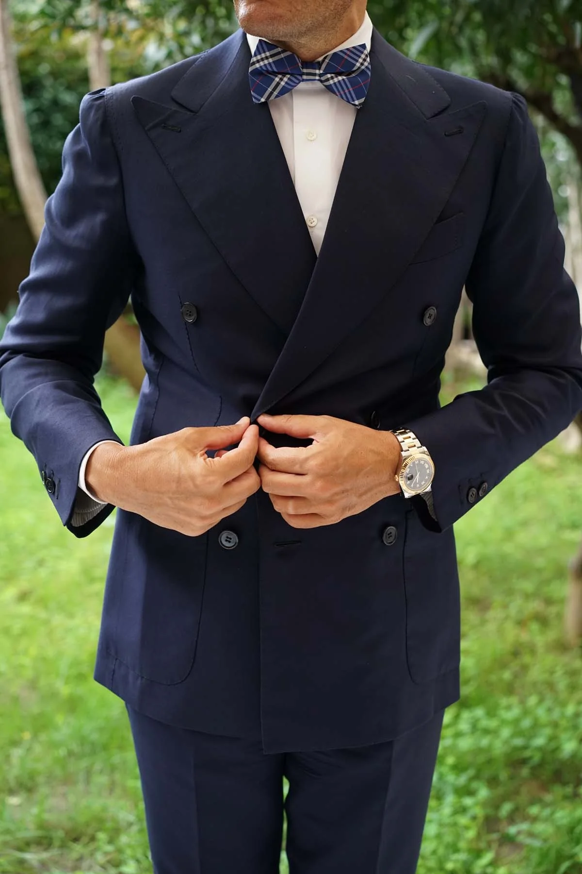 Scotch Blue Bow Tie - Image 4