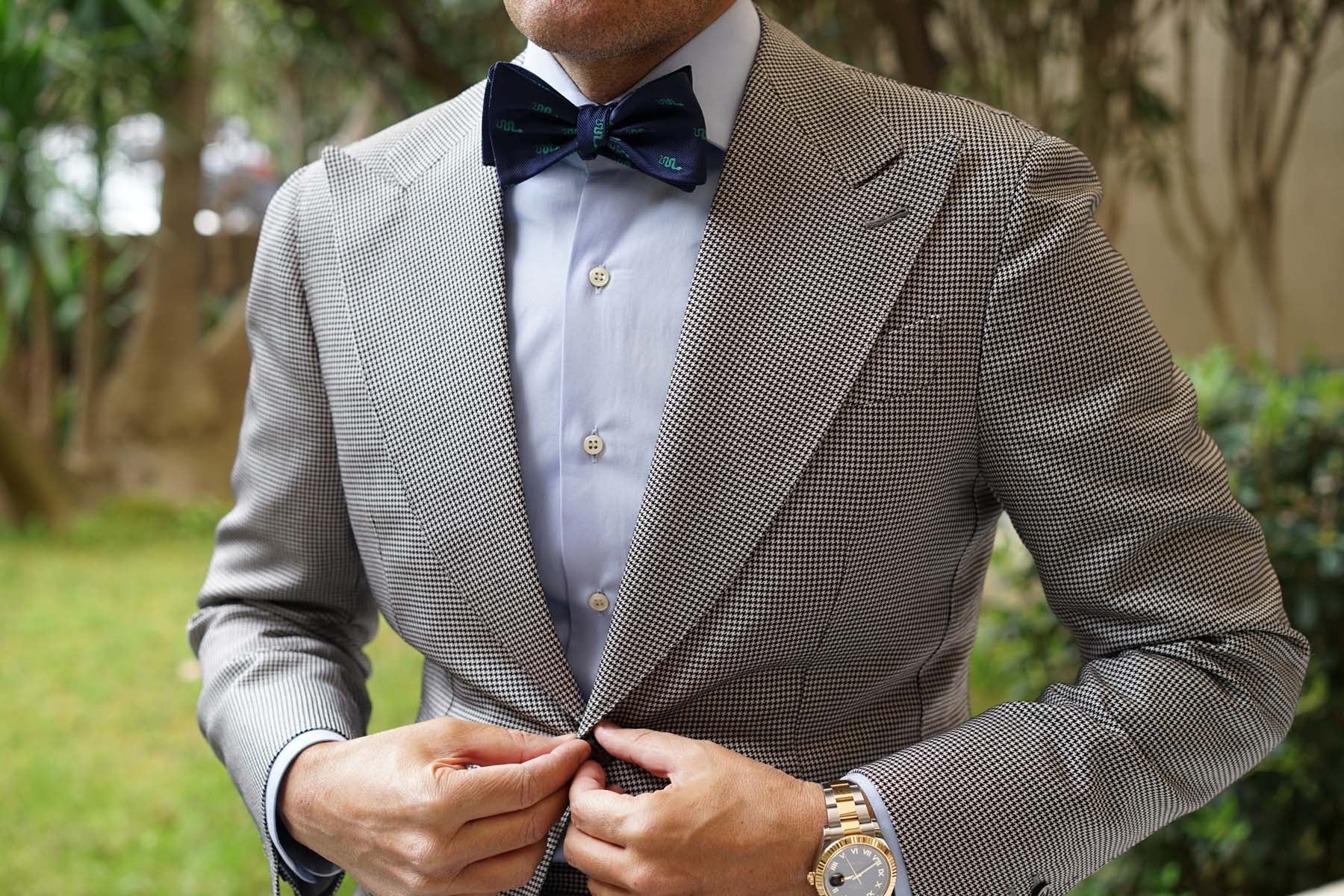 Serpico The Snake Self Bow Tie - Image 4